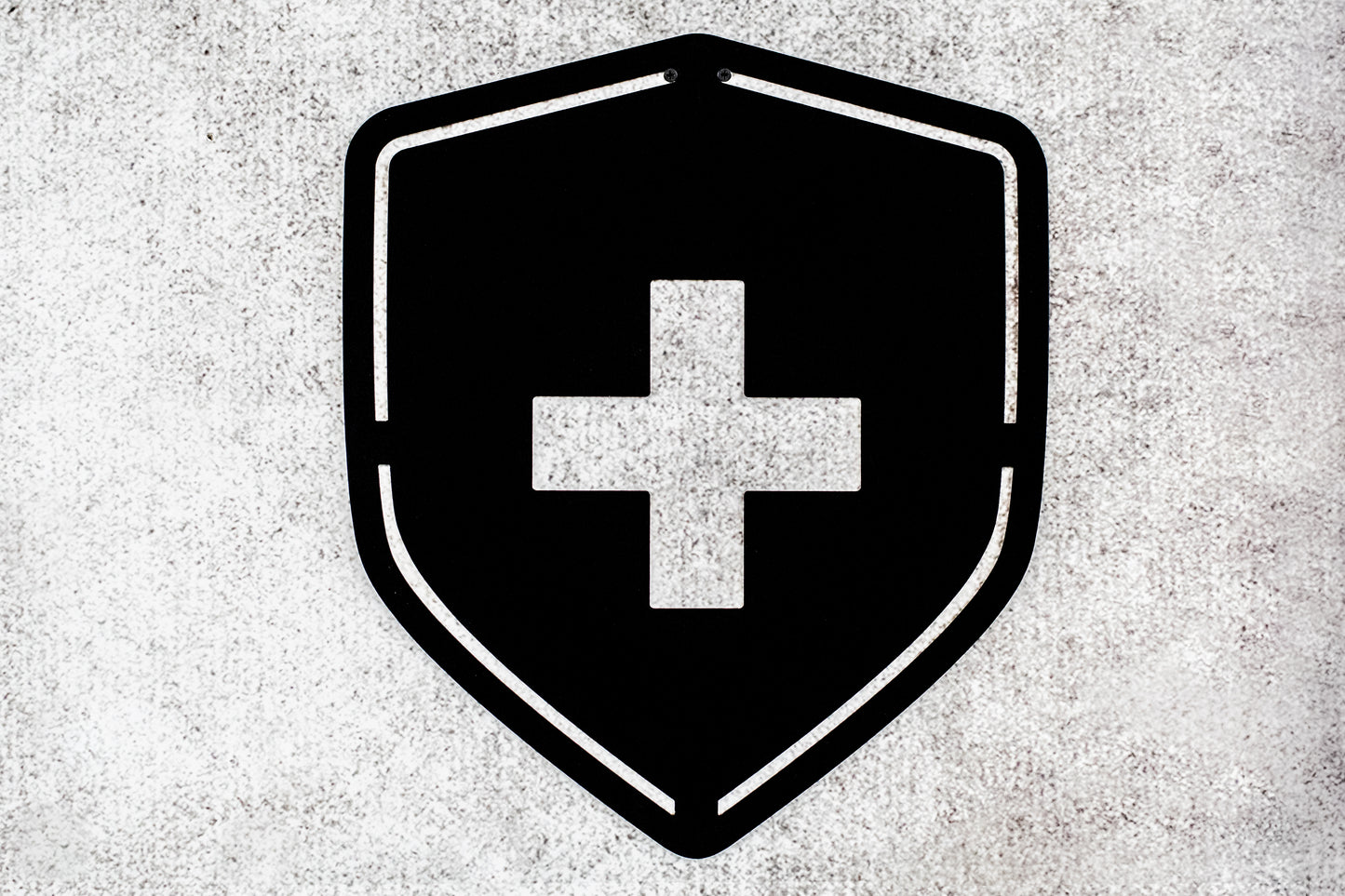 Schweiz Wappen Stahl